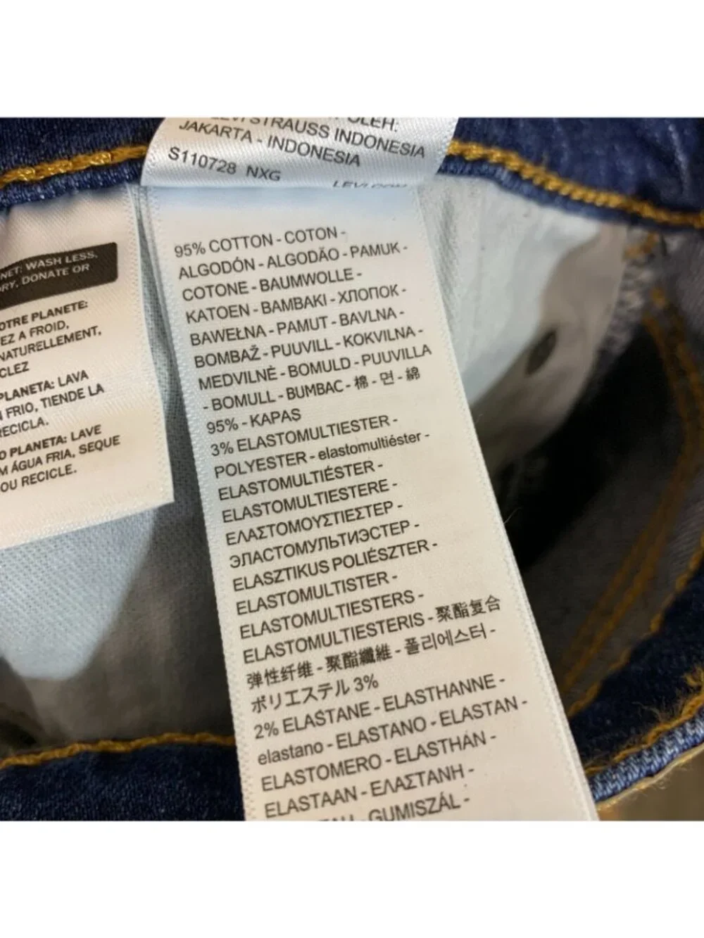 NWT Levi's 505 Regular Straight Men's Jeans 32x34 Blue Dark Wash